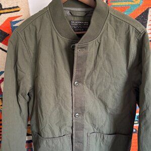 J Crew Quilted Liner Jacket (XS - Green)